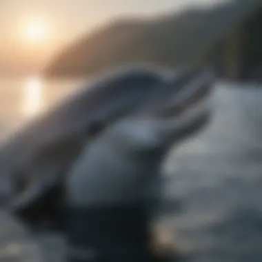 Conservation Efforts for Porpoises An engaging visual portraying conservation efforts aimed at protecting porpoise populations.