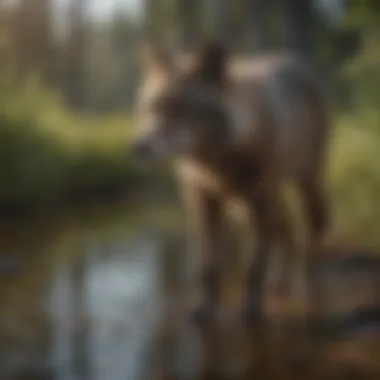 Wildlife thriving in the diverse ecosystems of the Three Lakes Management Area