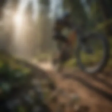 Thrilling Mountain Bike Descent