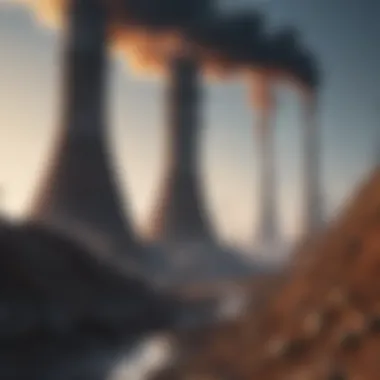 Toxic Waste Spewing from Industrial Chimneys Toxic Waste Spewing from Industrial Chimneys