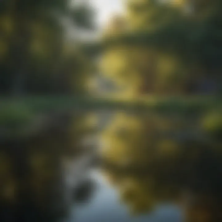 Tranquil Pond Reflections