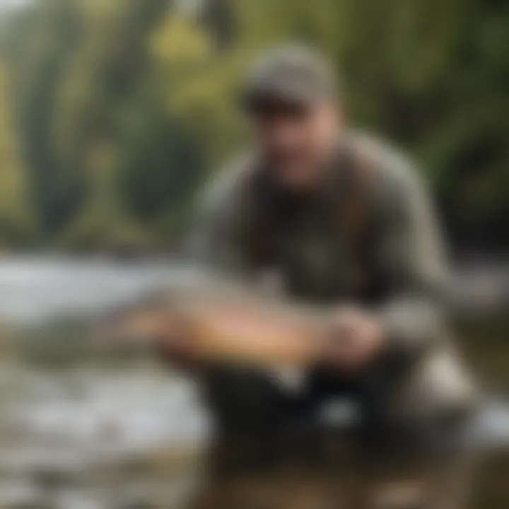 Trout Fishing in Rivers - Casting Technique
