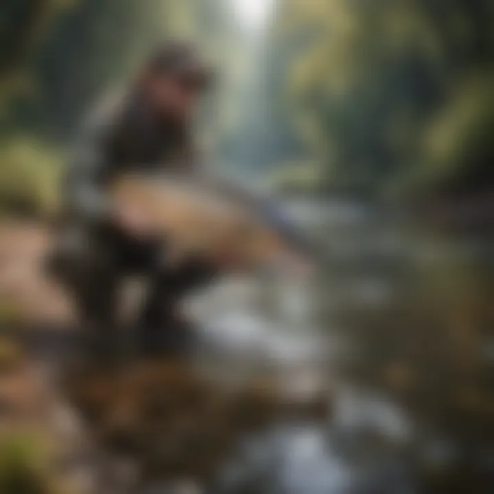 Trout Fishing in Rivers - Natural Bait Selection