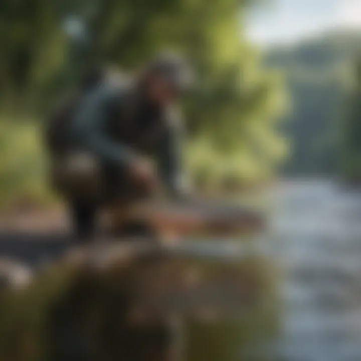 Trout Fishing in Rivers - Riverbank Stealth
