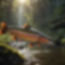 Trout in Natural Habitat