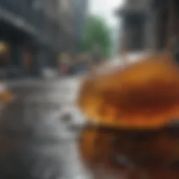 Chemical composition of acid rain