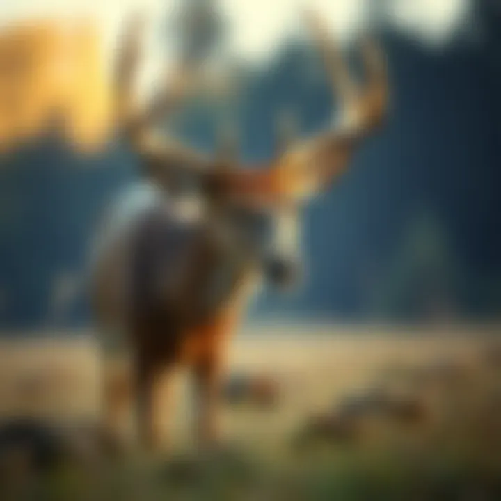 Field observation of whitetail deer demonstrating aging effects