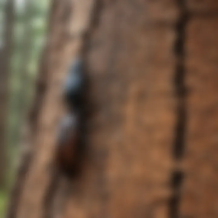 Diagram illustrating alternative bark beetle management strategies