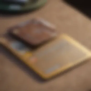Secured Arrival: Credit Card in an Envelope A secured credit card in an envelope