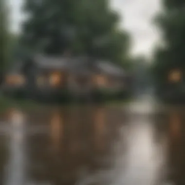 Understanding Flood Insurance Coverage A detailed view of a flood insurance policy highlighting coverage options and critical terms.
