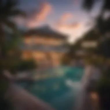 Luxurious accommodations in Key West with tropical surroundings