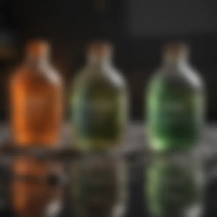 Infographic illustrating different types of liquid waste