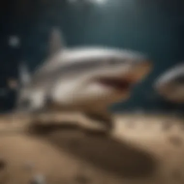 Conservation Initiatives for Sand Tiger Sharks Conservationists engaged in efforts to protect sand tiger shark populations.