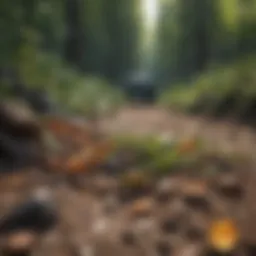 Bounty of organic materials ready for green bin disposal