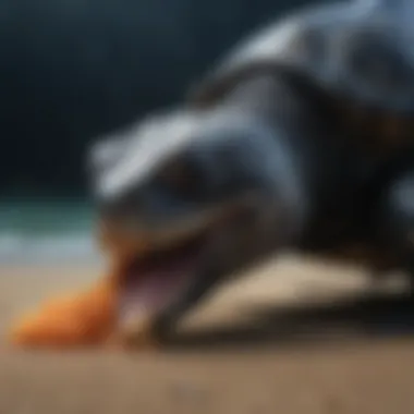 Insight into the Fascinating Feeding Behavior of the Leatherback Turtle Unique Feeding Behavior of Leatherback Turtle