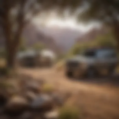 Strategic Oasis Strategically located boondocking spot