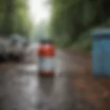 Collection point for old paint