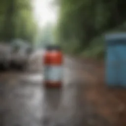 Collection point for old paint