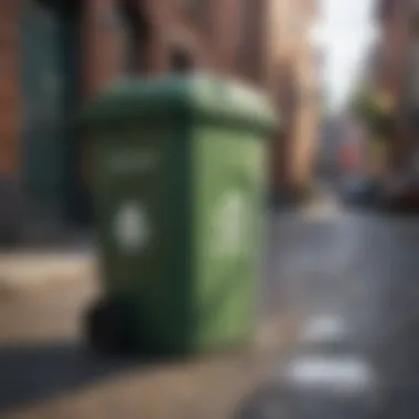 Sleek Design of Recycling Bin Eco-Friendly Recycling Bin