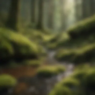 Mossy Forest Floor Ecosystem Mossy Forest Floor Ecosystem